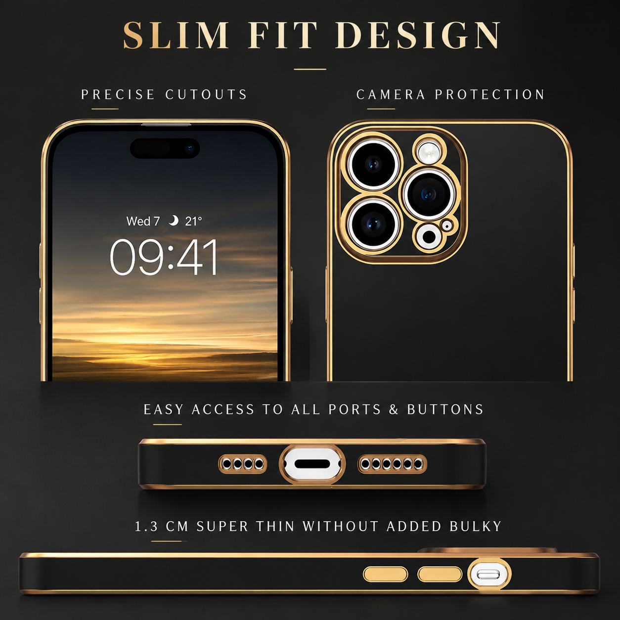 Premium iPhone Case Solid Color Plating Silicone Cover MagSafe Compatible Shockproof Magnetic Protective Case Camera Lens Screen Protection Ultra Thin Full Coverage Design