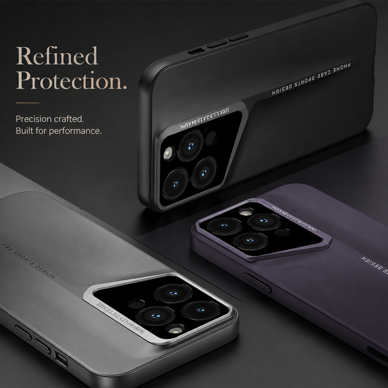 Premium iPhone Case Ultra Slim Matte Hard PC Protective Cover Shockproof Frosted Camera Lens Protection Anti Fingerprint Anti Scratch Non Slip Full Coverage