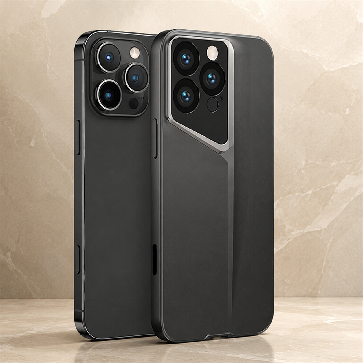 Premium iPhone Case Ultra Slim Matte Hard PC Protective Cover Shockproof Frosted Camera Lens Protection Anti Fingerprint Anti Scratch Non Slip Full Coverage