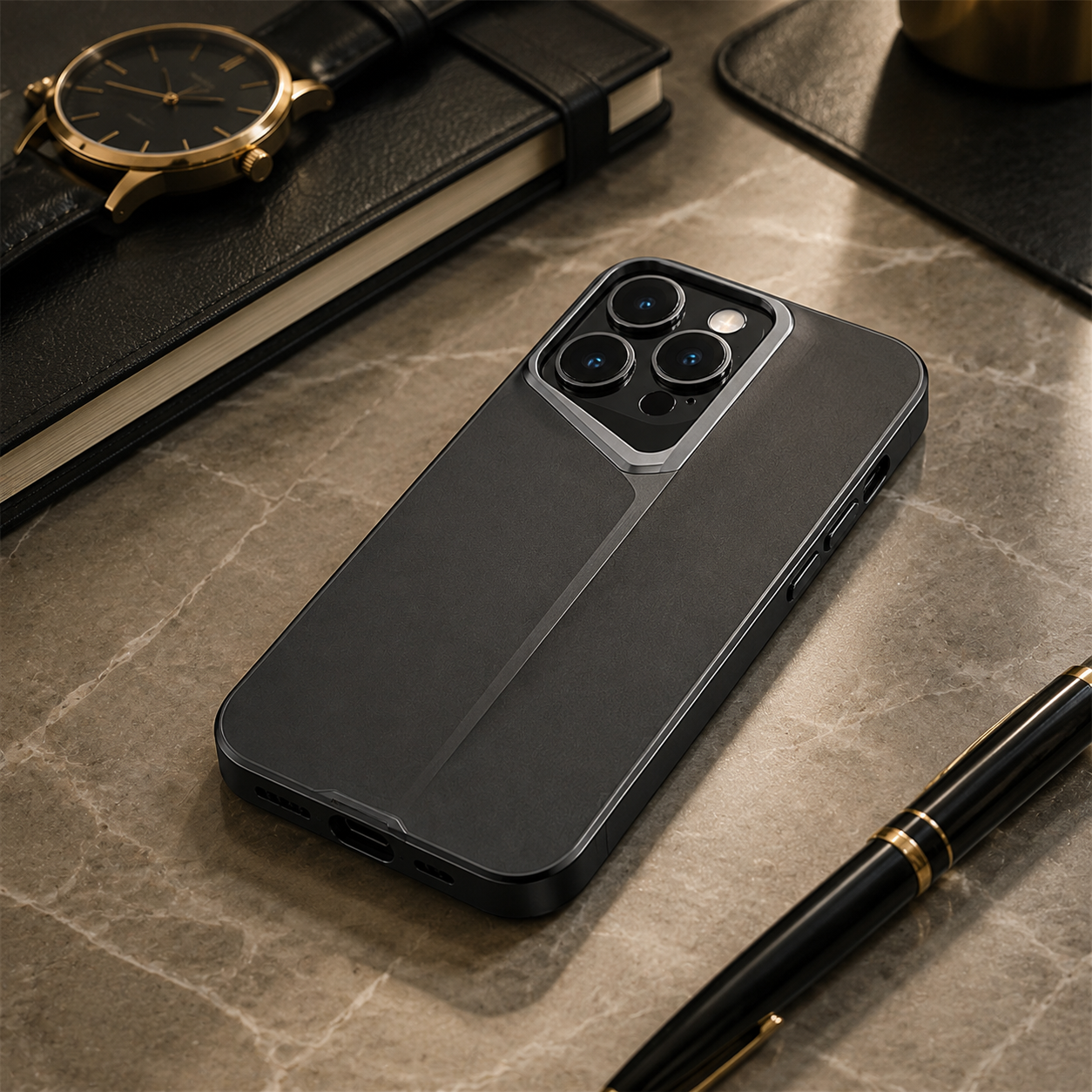 Premium iPhone Case Ultra Slim Matte Hard PC Protective Cover Shockproof Frosted Camera Lens Protection Anti Fingerprint Anti Scratch Non Slip Full Coverage