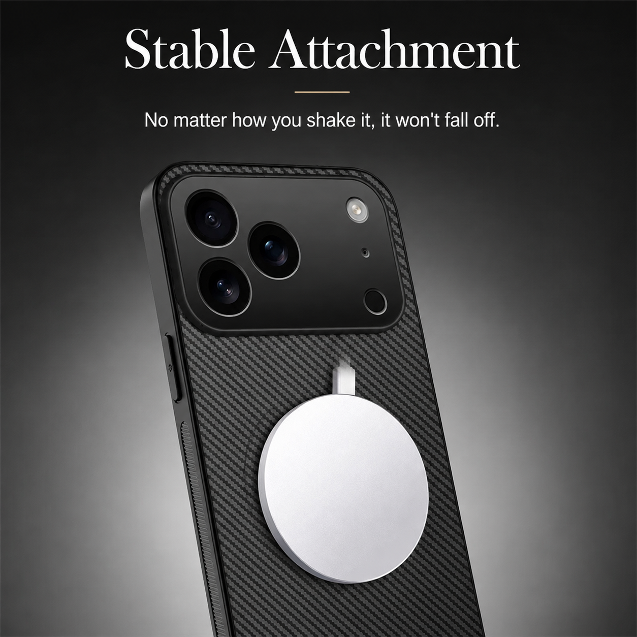 Premium iPhone Case Ultra Thin Carbon Fiber Magnetic Protective Cover Shockproof Wireless Charging Compatible Scratch Resistant Slim Full Coverage