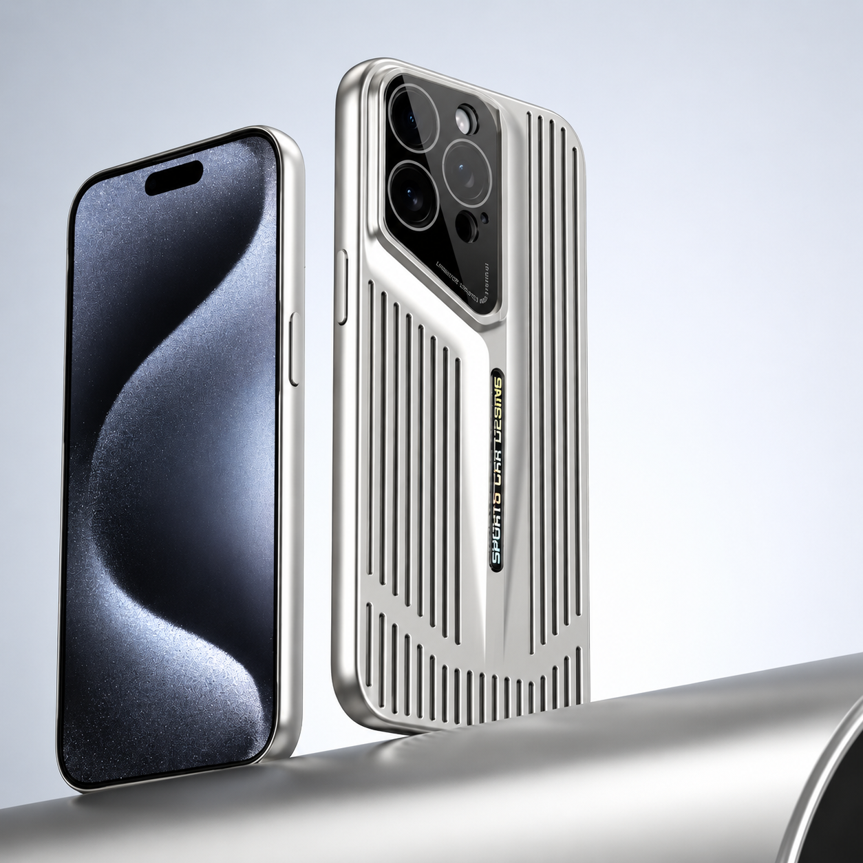 Premium iPhone Case Ultra Thin Heat Dissipation Cooling Protective Cover Shockproof Anti Scratch Camera Lens Protection Slim Transparent Design