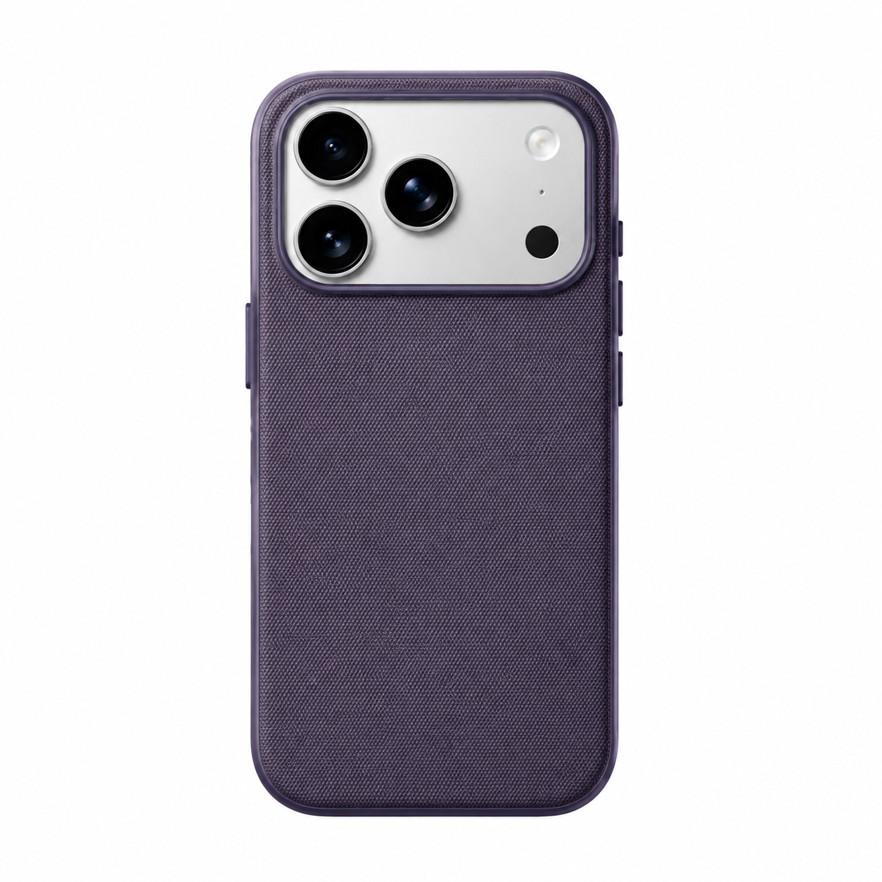 Premium iPhone Case Woven Fabric MagSafe Magnetic Protective Cover Wireless Charging Compatible Anti Fingerprint Non Slip Waterproof Shockproof Full Coverage