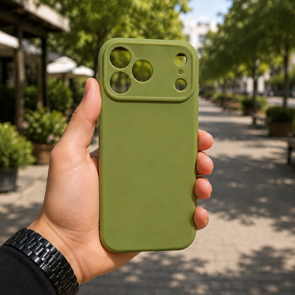 Premium Luxury iPhone Case MagSafe Compatible Liquid Silicone Cover TPU Shockproof Magnetic Wireless Charging Soft Touch Anti Fingerprint Protective Design