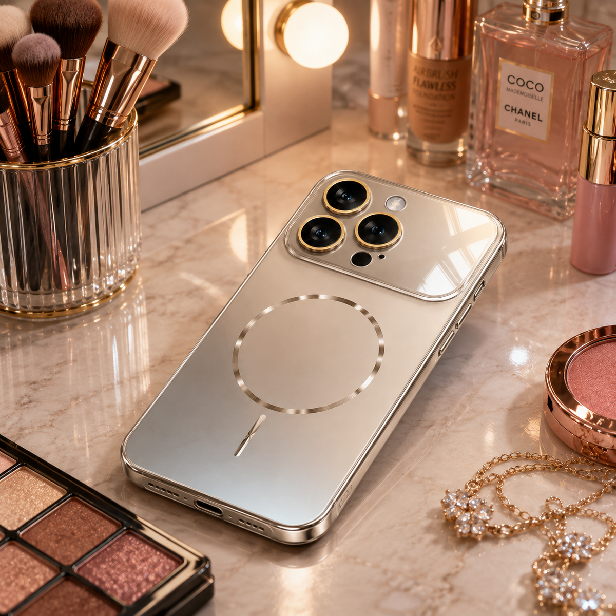 Premium Luxury iPhone Case MagSafe Compatible Matte Magnetic Cover Hard Back Shockproof Camera Protection Anti Fingerprint Ultra Thin Slim Design Finish