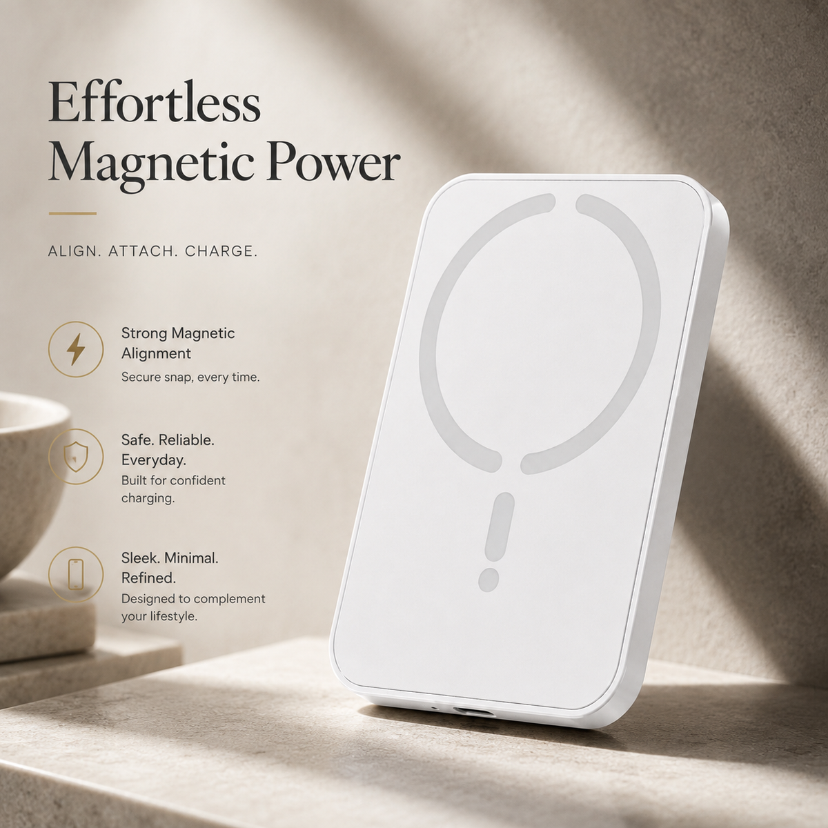 Premium Magnetic Car Wireless Charger Air Vent Phone Holder 100W Fast Charging MagSafe Compatible Wireless Charging Mount Stand Compatible with iPhone