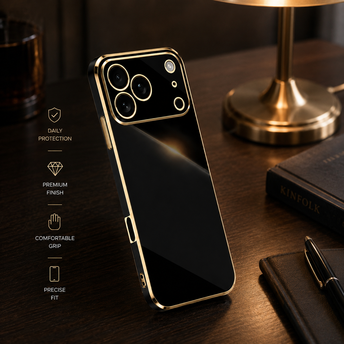 Premium iPhone Case Liquid Silicone Shockproof Protective Cover Anti Fingerprint Anti Scratch Soft Touch Bumper Full Coverage Slim Design