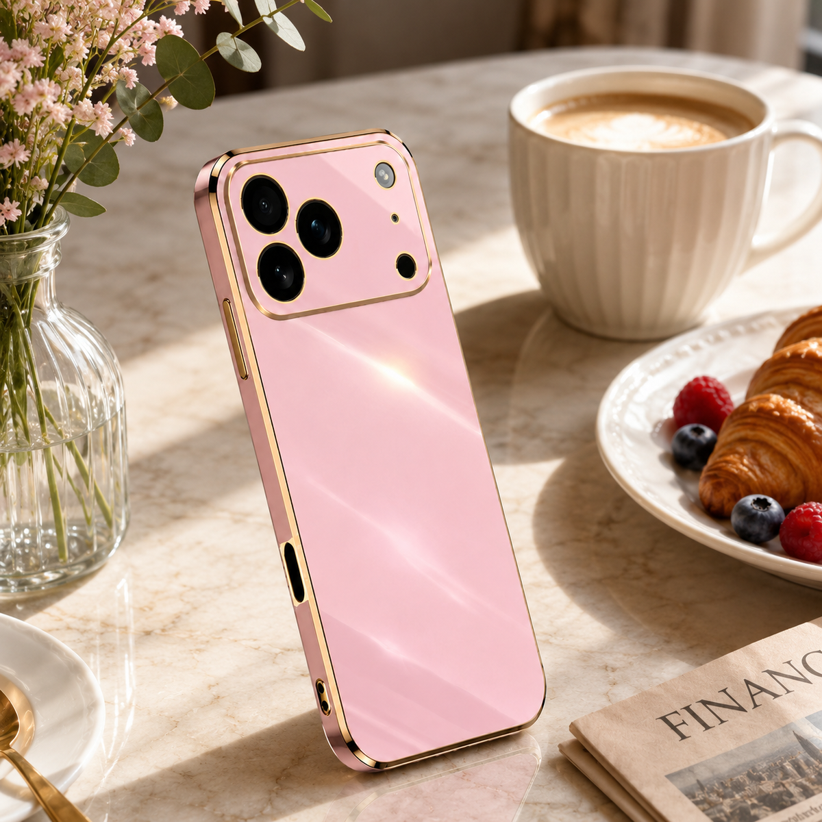 Premium iPhone Case Liquid Silicone Shockproof Protective Cover Anti Fingerprint Anti Scratch Soft Touch Bumper Full Coverage Slim Design