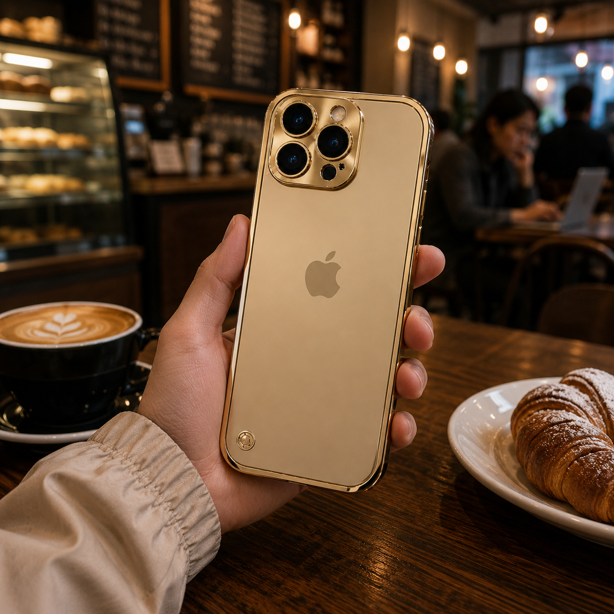 Premium iPhone Case MagSafe Compatible Aluminum Magnetic Frame Shockproof Protective Cover Full Lens Protection Wireless Charging Slim Metal Design