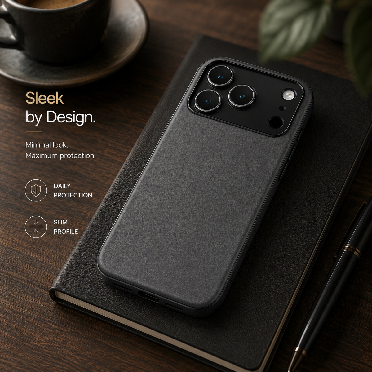 Premium iPhone Case MagSafe Compatible Magnetic Car Holder Shockproof Protective Cover Anti Fingerprint Slim Full Coverage Camera Lens Protection