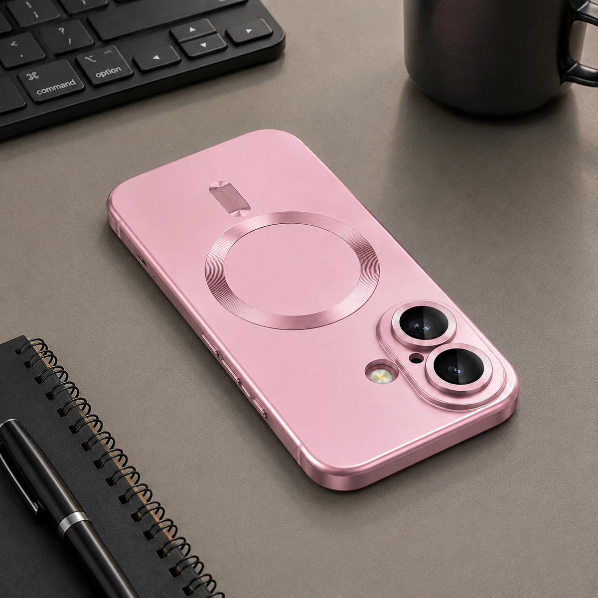 Premium iPhone Case MagSafe Compatible Silicone Protective Cover Full Coverage Shockproof Camera Protection Anti Fingerprint Matte Non Slip Slim Design