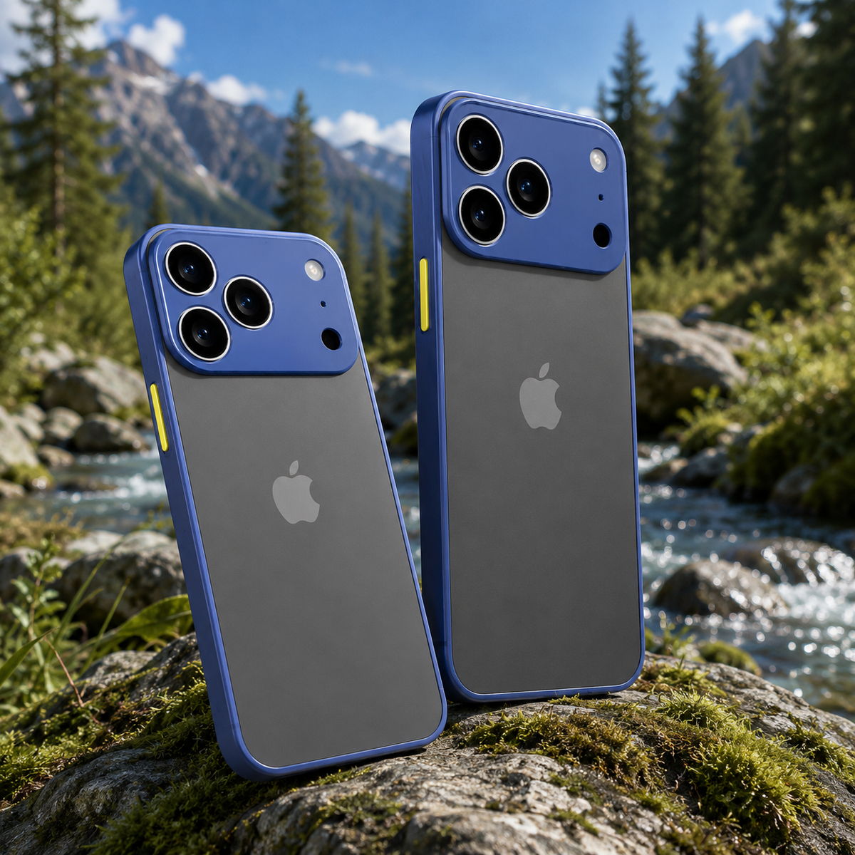 Premium iPhone Case MagSafe Compatible Translucent Matte Armor Cover Shockproof TPU PC Bumper Camera Lens Protection Slim Design