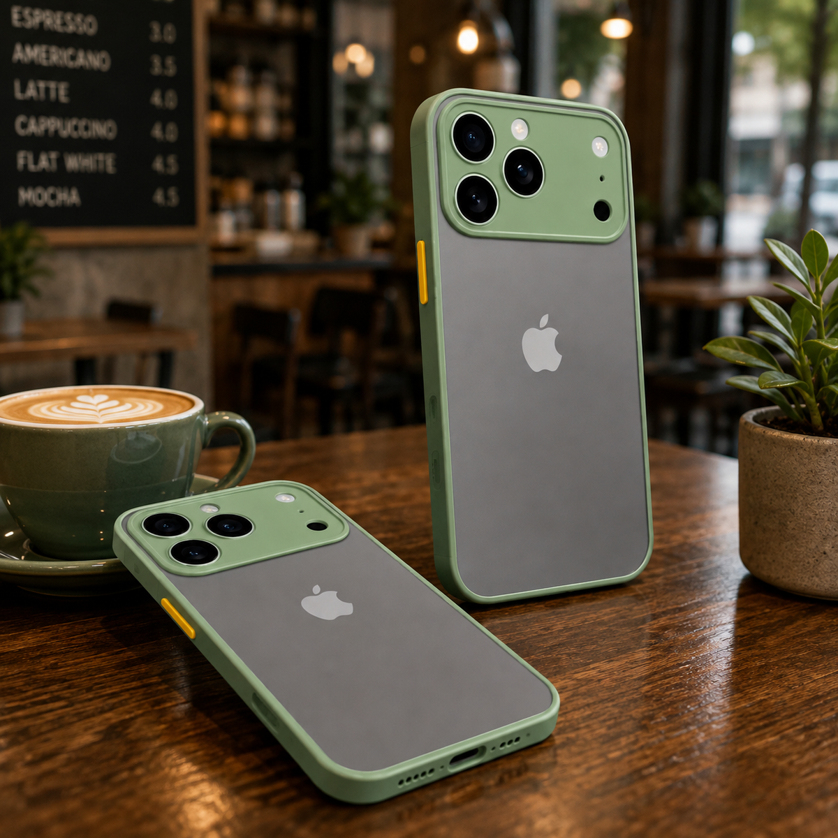 Premium iPhone Case MagSafe Compatible Translucent Matte Armor Cover Shockproof TPU PC Bumper Camera Lens Protection Slim Design