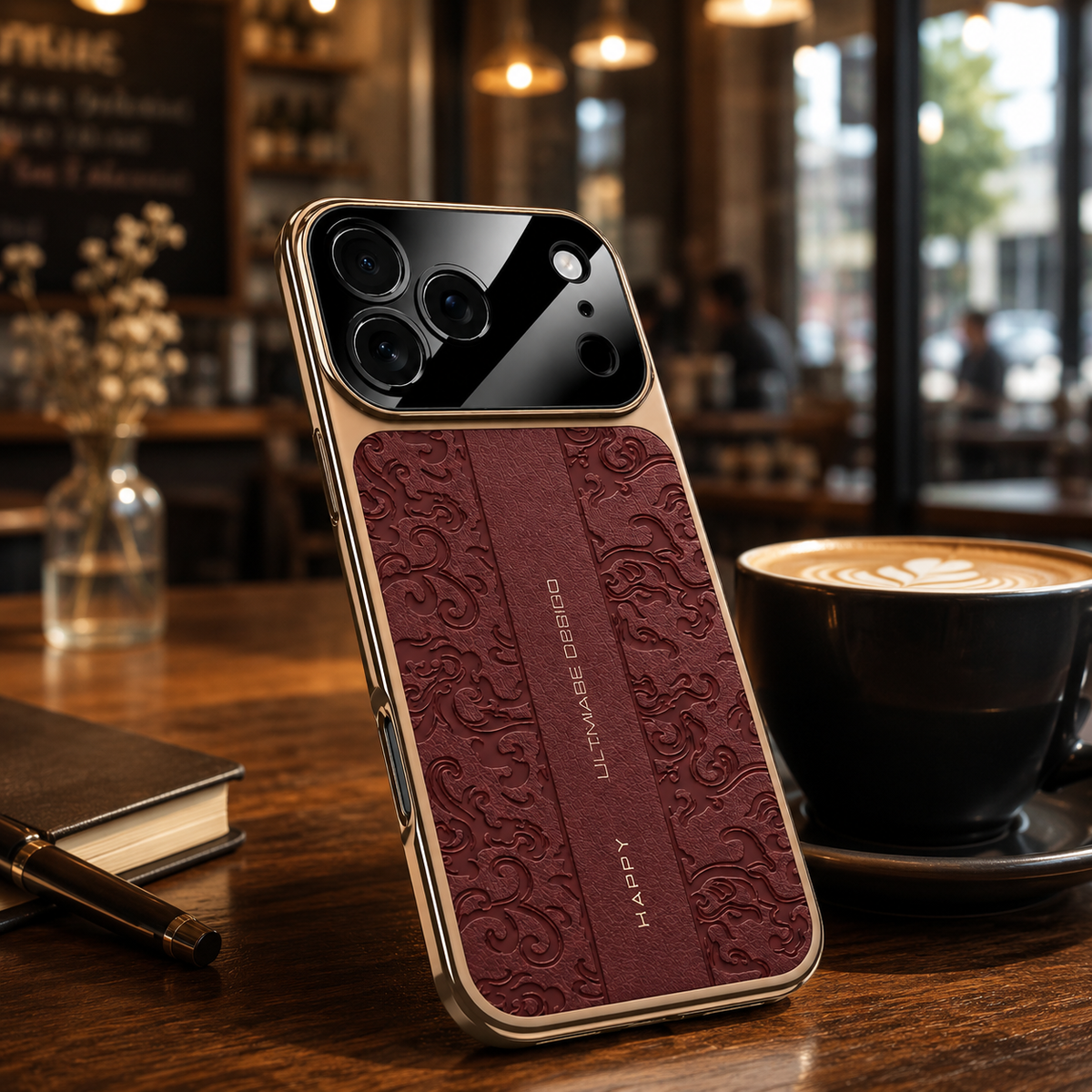 Premium iPhone Case Magnetic Leather Protective Cover Shockproof Camera Lens Protection Anti Scratch Anti Fingerprint Soft TPU Full Coverage