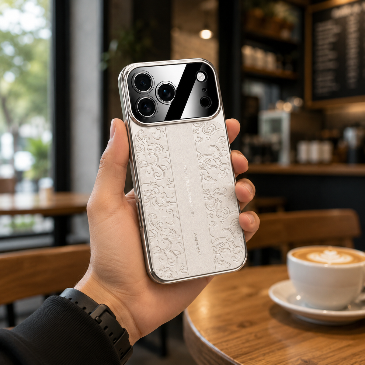 Premium iPhone Case Magnetic Leather Protective Cover Shockproof Camera Lens Protection Anti Scratch Anti Fingerprint Soft TPU Full Coverage