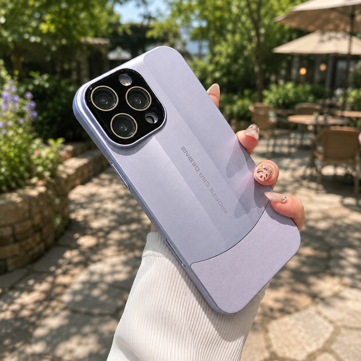 Premium iPhone Case Matte Leather Protective Cover Camera Lens Protection Anti Scratch Anti Fingerprint Slim Hard Back Non Slip Full Coverage