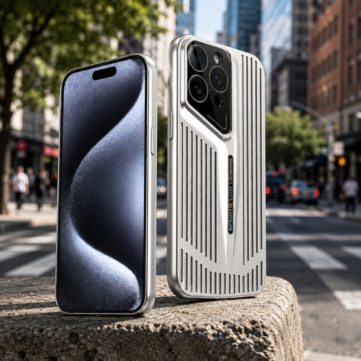 Premium iPhone Case Ultra Thin Heat Dissipation Cooling Protective Cover Shockproof Anti Scratch Camera Lens Protection Slim Transparent Design