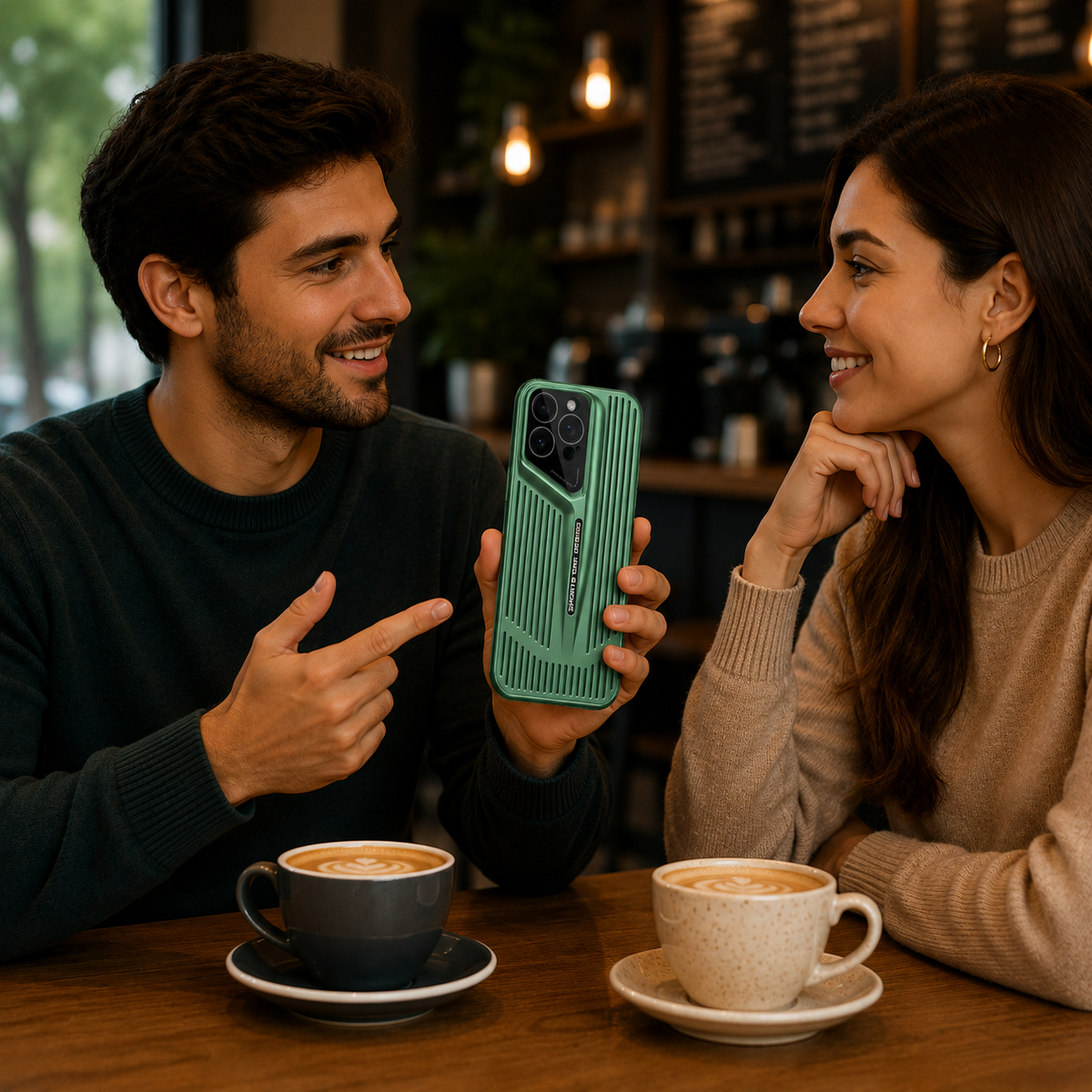 Premium iPhone Case Ultra Thin Heat Dissipation Cooling Protective Cover Shockproof Anti Scratch Camera Lens Protection Slim Transparent Design