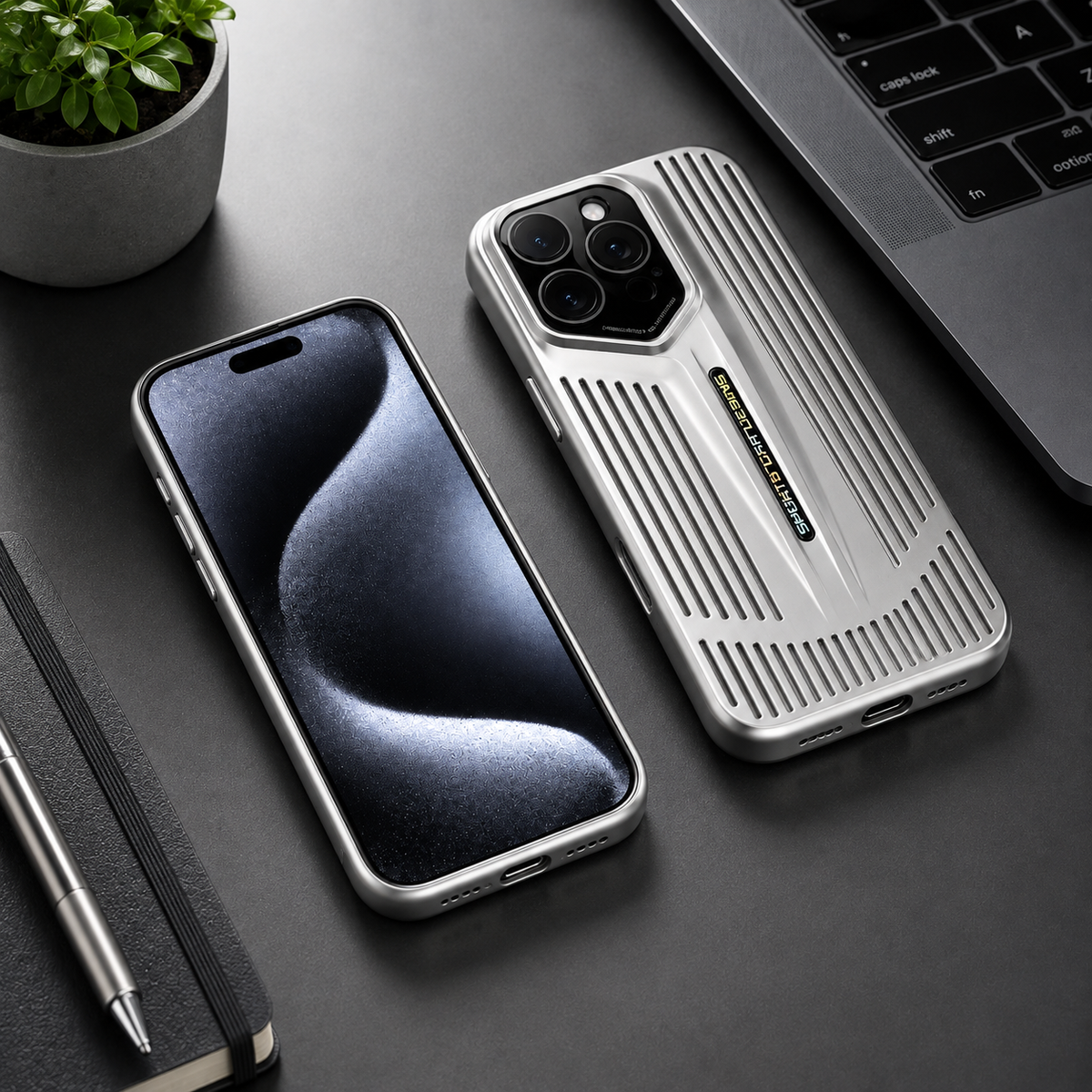 Premium iPhone Case Ultra Thin Heat Dissipation Cooling Protective Cover Shockproof Anti Scratch Camera Lens Protection Slim Transparent Design