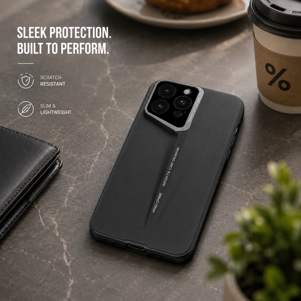Premium iPhone Case Ultra Thin Protective Cover Shockproof Camera Lens Protection Anti Scratch Matte Non Slip Slim Hard Back Full Coverage