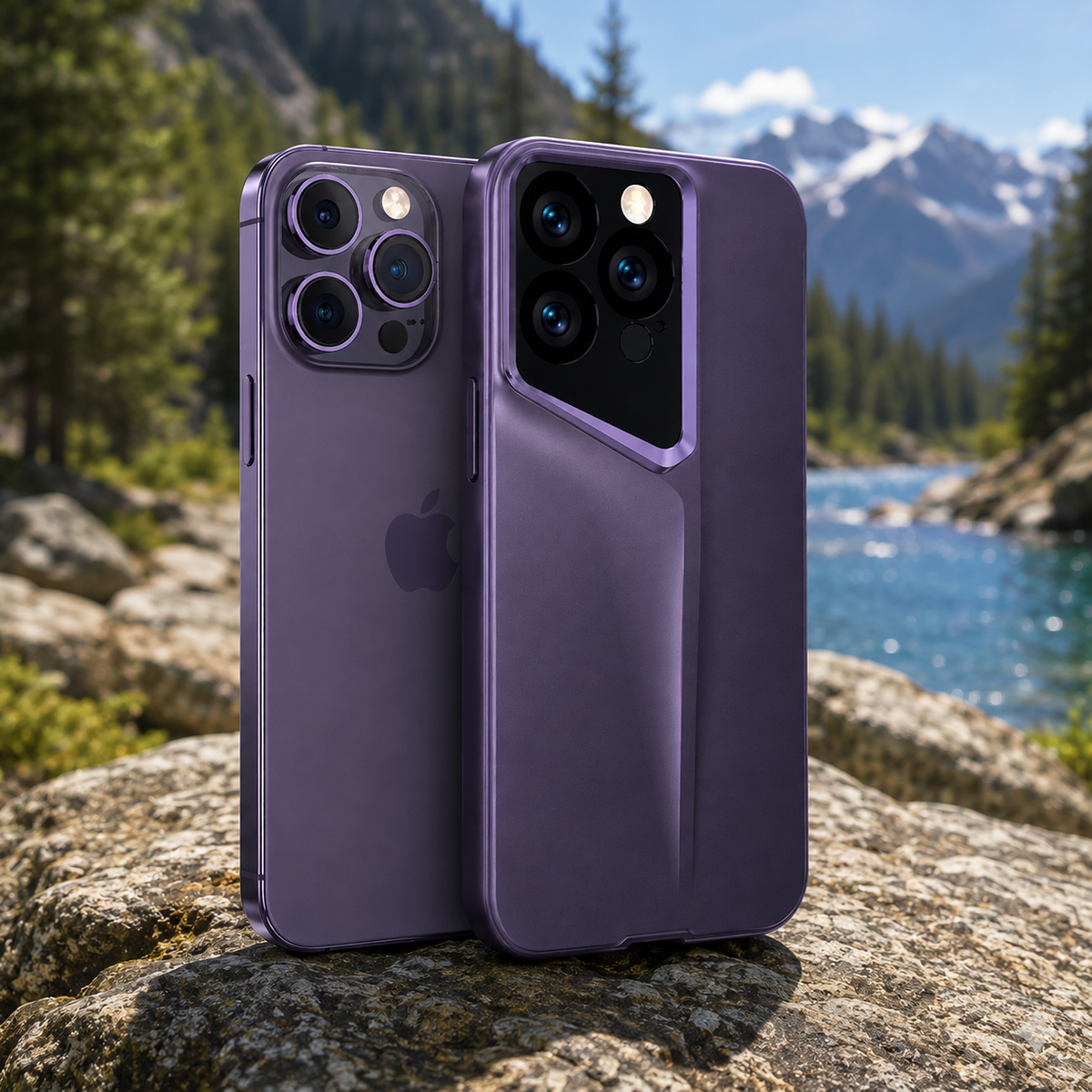 Premium iPhone Case Ultra Thin Protective Cover Shockproof Camera Lens Protection Anti Scratch Matte Non Slip Slim Hard Back Full Coverage