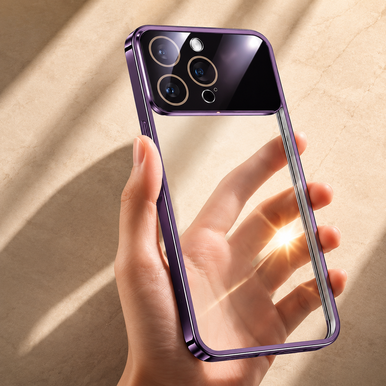 Premium iPhone Case MagSafe Clear Ultra Thin Shockproof Protective Cover Scratch Resistant Hard PC Silicone Bumper Wireless Charging Slim Design