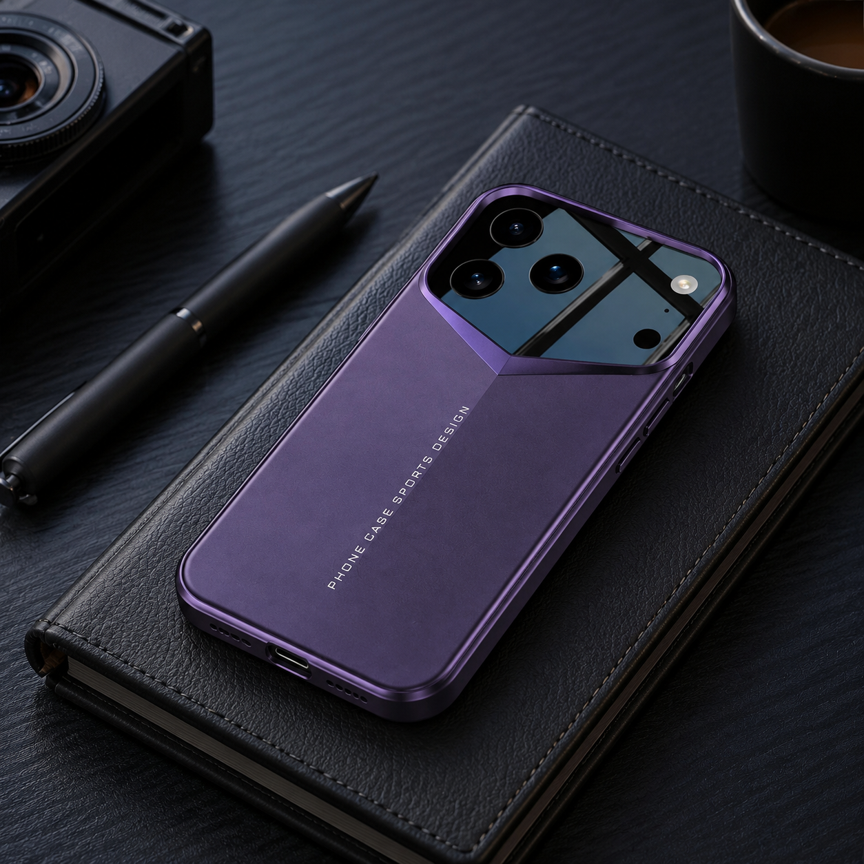 Premium iPhone Case Ultra Thin Protective Cover Camera Lens Protection Shockproof Anti Scratch Slim Hard Back Full Coverage Camera Guard