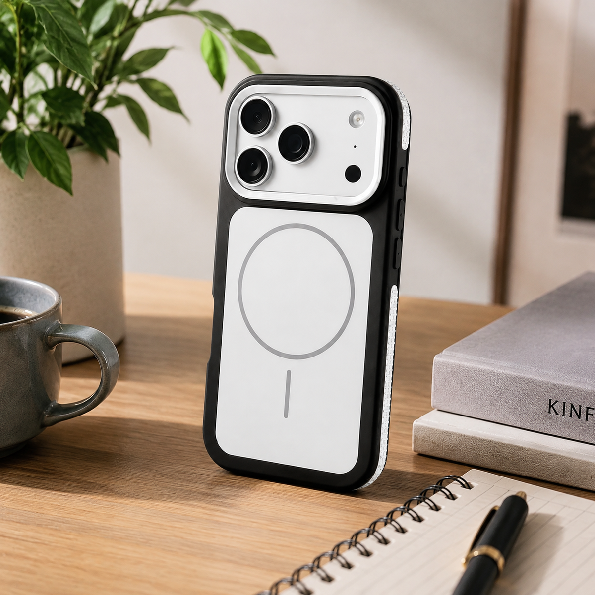 Premium iPhone Case MagSafe Compatible Matte Frosted Armor Cover Magnetic PC TPU Shockproof Protective Case Anti Scratch Slim Full Coverage
